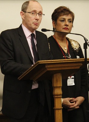Nadra Ahmed OBE (NCA Chair) & Sir Andrew Dilnot CBE