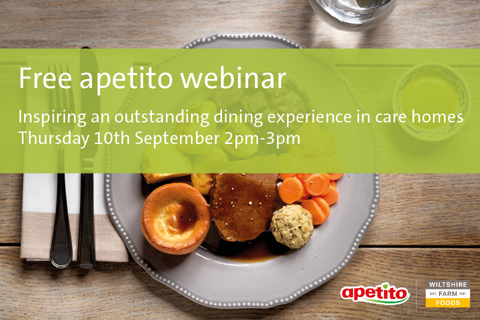 Free Webinar: dining experience in Care Homes