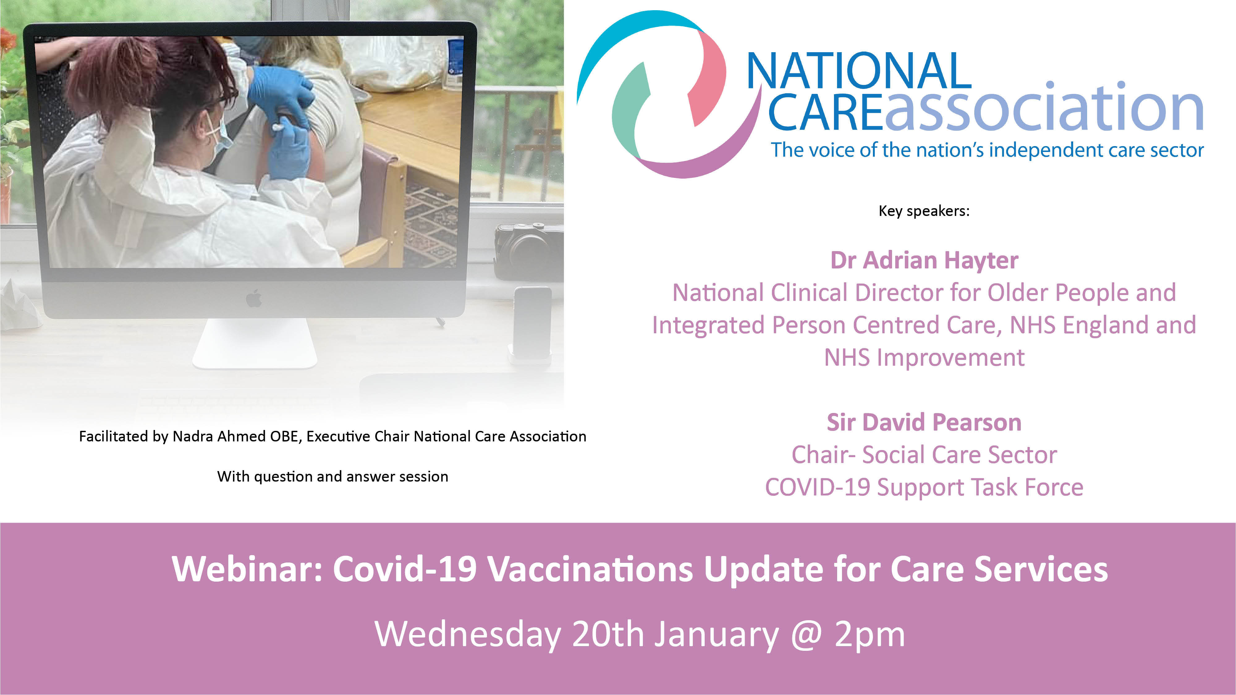 Covid-19 Vaccinations Update for Care Services
