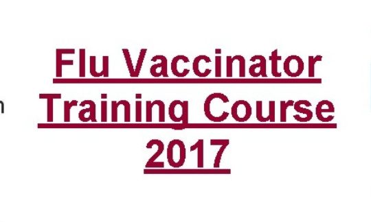 Flu Vaccinators Training Sessions (Kent) 2019