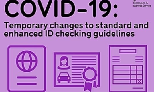 COVID-19: Changes to standard and enhanced ID checking guidelines